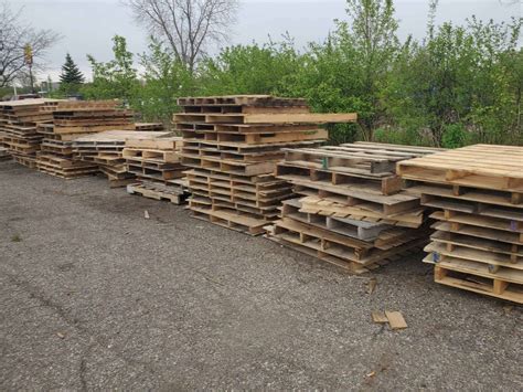 Our goal is to pick up all your pallets for free. . Free pallets